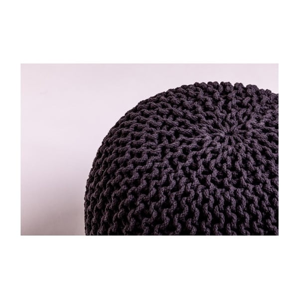 Tumši pelēks dīvāna pufs Bonami Essentials Jagger-image-1