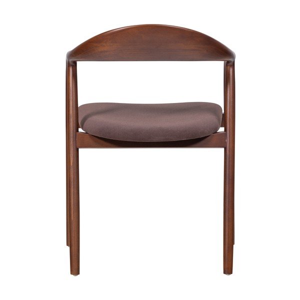 Brūns dižskābarža masīvkoka pusdienu krēsls ar roku balstiem Bran – WOOOD-image-4