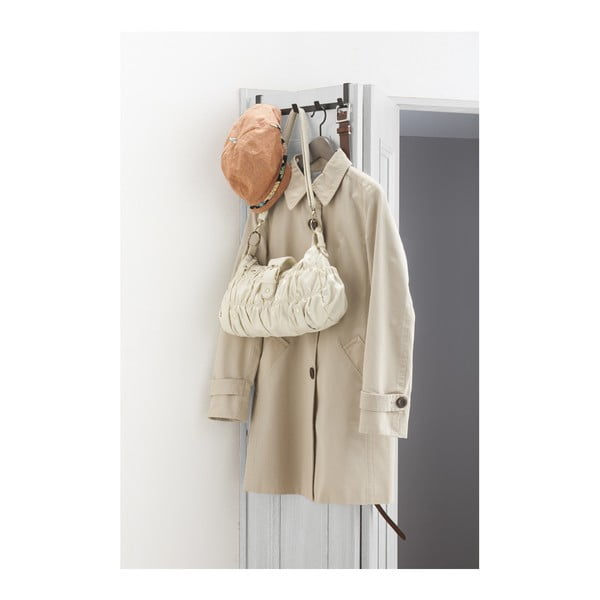 Melns metāla durvju pakaramais 30 cm Tower – YAMAZAKI-image-3