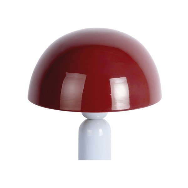 Bordo/gaiši zila metāla galda lampa (augstums 30 cm) Firenze round – Leitmotiv-image-2