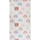Ziloņkaula krāsas mazgājams bērnu paklājs 160x230 cm Cute Animals – Vitaus