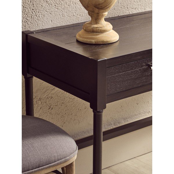 Priedes masīvkoka darba galds 48x107 cm Heritage – Premier Housewares-image-3