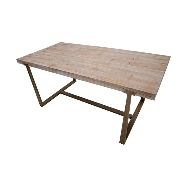 Dabīga toņa ēdamgalds 180x90 cm Ankara – Mauro Ferretti-image-4