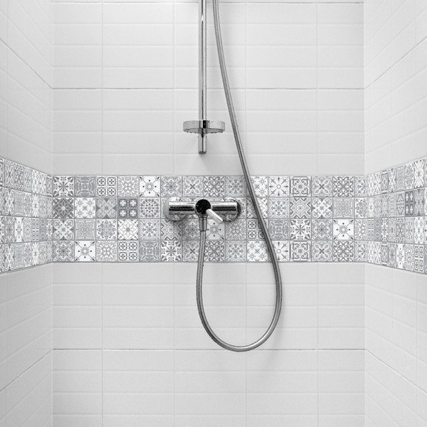 6 sienu uzlīmju komplekts Ambiance Stickers Friezes Tiles Lia, 5 x 30 cm-image-3