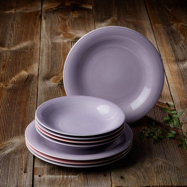 Violets porcelāna dziļais šķīvis Like, Villeroy & Boch Group, 23,5 cm-image-1