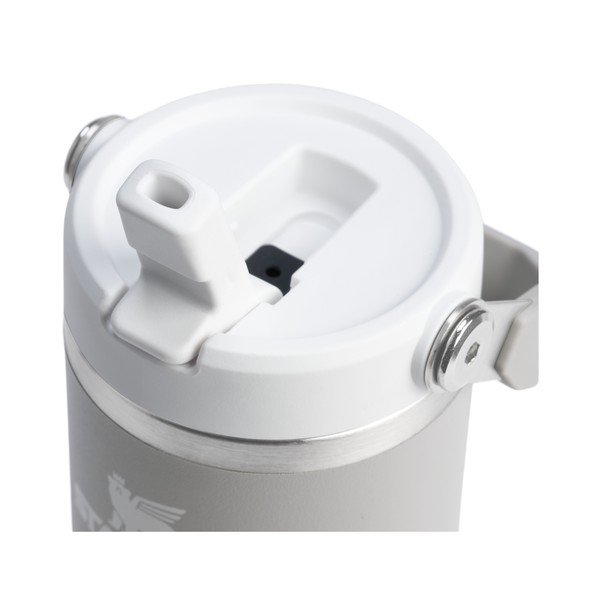 Gaiši pelēks nerūsējošā tērauda termoss 410 ml IceFlow™ Flip Straw 2.0 Tumbler Ash – Stanley-image-3