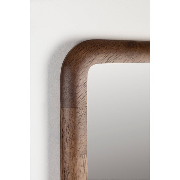 Sienas spogulis ar masīvkoka rāmi 26x120 cm Nyko – White Label-image-3