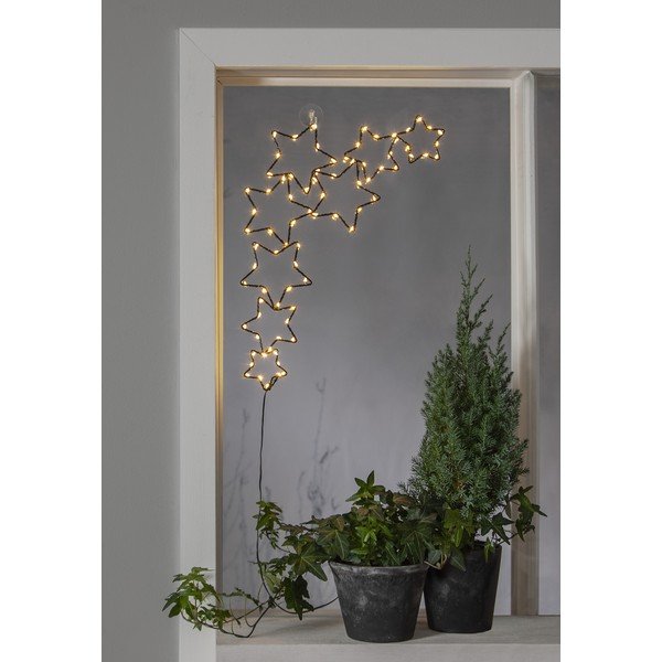 Melns Ziemassvētku gaismas dekors Stella – Star Trading-image-1