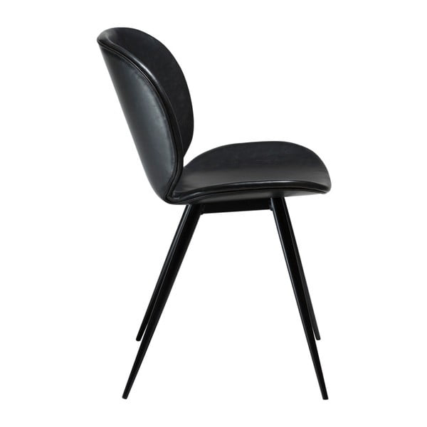 Melns mākslīgās ādas krēsls DAN-FORM Denmark Cloud-image-4