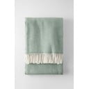 Gaiši zaļš pleds ar kokvilnu Euromant Skyline, 140 x 180 cm