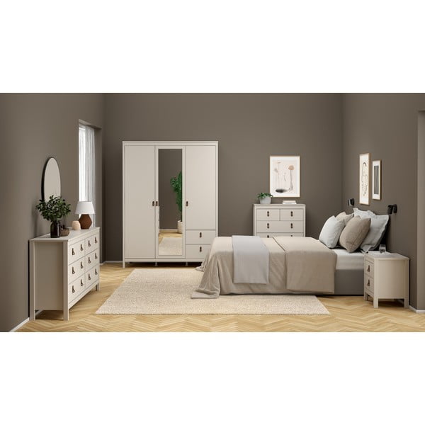 Pelēkbēša kumode 159x80x38 cm Madrid – Tvilum-image-4