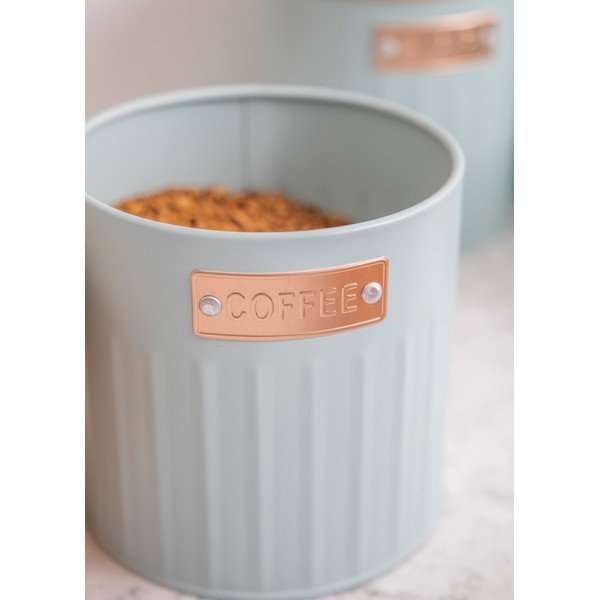 Tērauda kastes (3 gab.) kafijai/tējai – Kitchen Craft-image-1