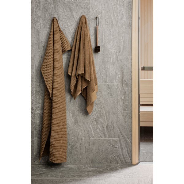 Brūns kokvilnas dvielis Blomus Caro, 100 x 50 cm-image-2