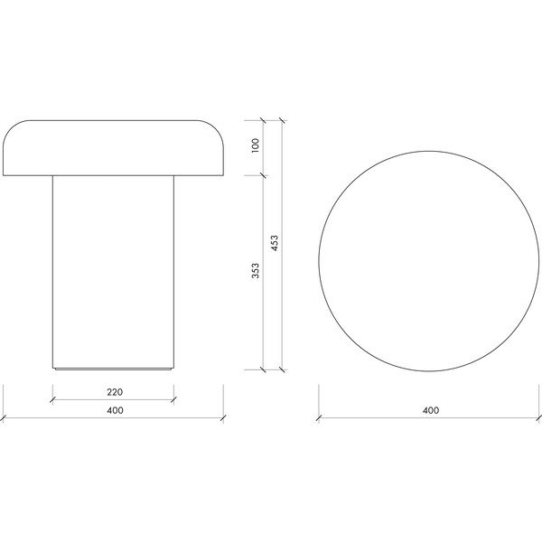 Tērauda apaļš sānu galdiņš ø 40 cm Miko – noo.ma-image-4