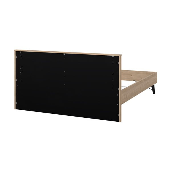 Dabīga toņa divvietīga gulta bez režģa 160x200 cm Ry – Tvilum-image-2