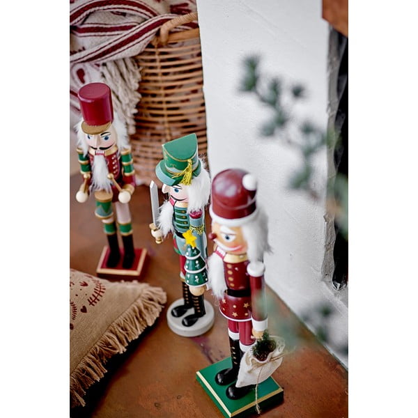 Koka Ziemassvētku figūriņas (2 gab.) (augstums 38 cm) Darren – Bloomingville-image-1