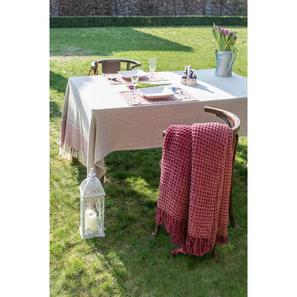 Brūni pelēka kokvilnas sega Tiseco Home Studio Waffle, 130 x 170 cm-image-2