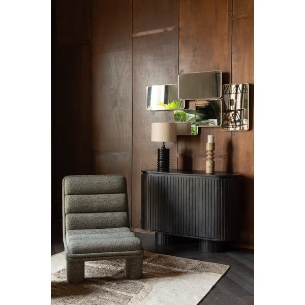 Brūns/bēšs vilnas paklājs 200x300 cm Briton – Dutchbone-image-1