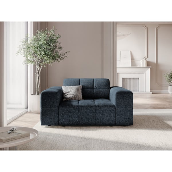 Zils atpūtas krēsls Chicago – Cosmopolitan Design-image-1