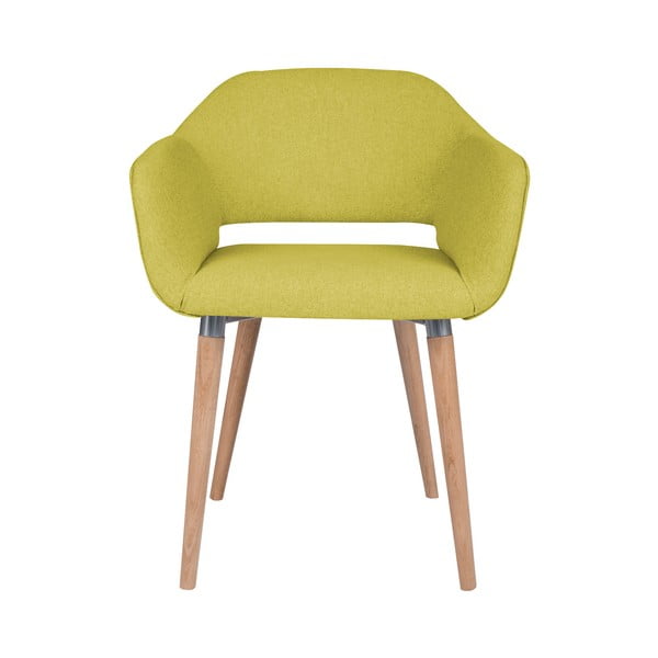 Dzeltens ēdamistabas krēsls Cosmopolitan Design Napoli