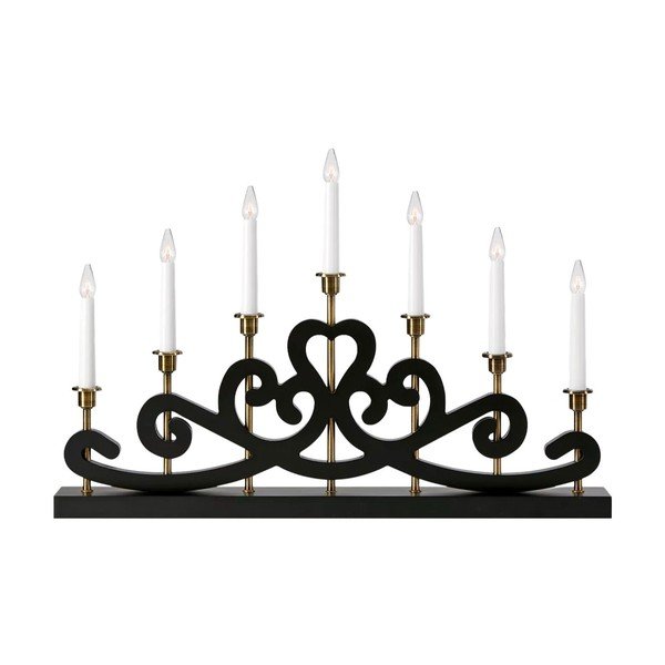 Melns Ziemassvētku gaismas dekors Nightfall – Markslöjd