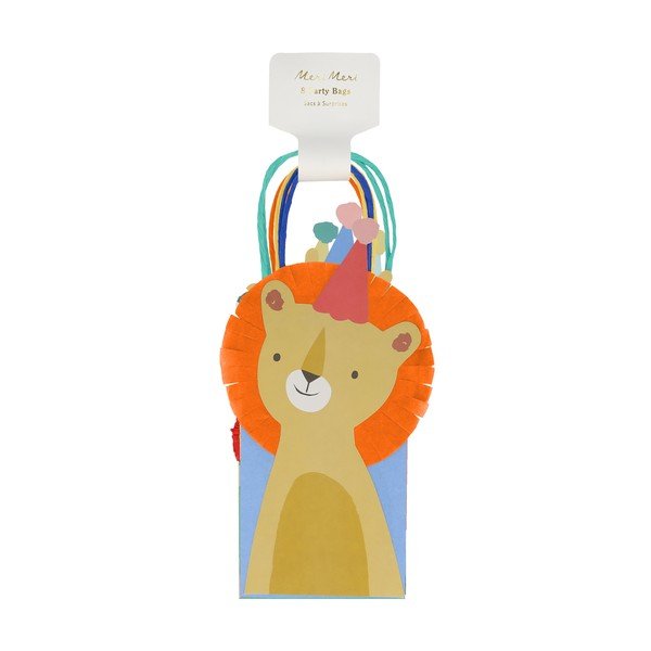 Dāvanu maisiņi (8 gab.) 11x6 cm Animal Parade – Meri Meri-image-2