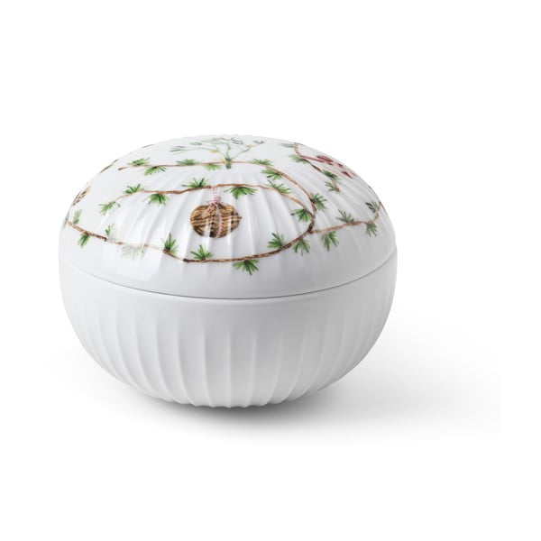 Porcelāna pārtikas uzglabāšanas konteiners kūkām Hammershøi – Kähler Design-image-2