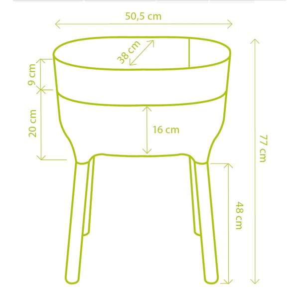 Plastmasas pašlaistošs audzēšanas konteiners Urbalive – Plastia-image-4