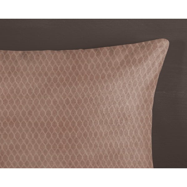 Brūna flaneļa gultas veļa vienvietīgai gultai 140x200 cm – HIP-image-3