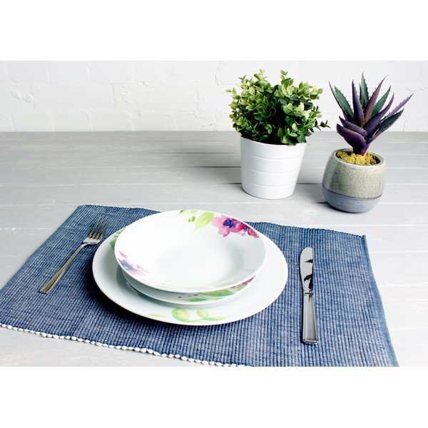 12 gabalu porcelāna trauku komplekts Sabichi Viola-image-1