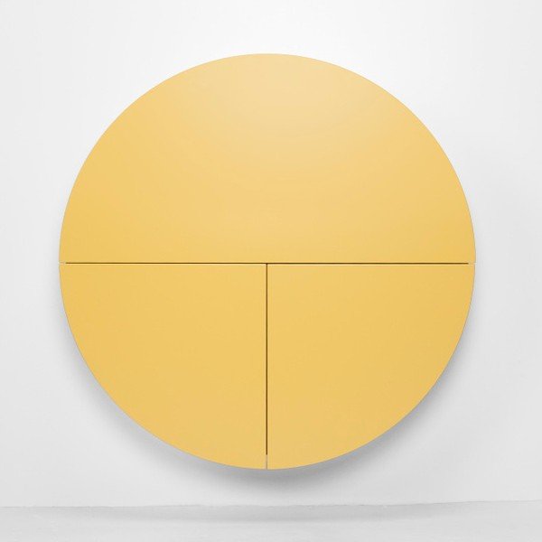 Dzeltens un melns daudzfunkcionāls sienas galds EMKO Pill-image-3