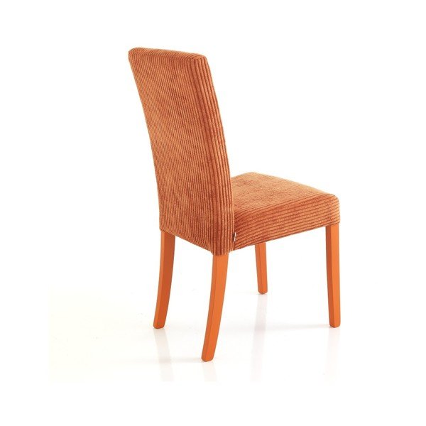 2 oranžu Tomasucci Mary ēdamistabas krēslu komplekts-image-4