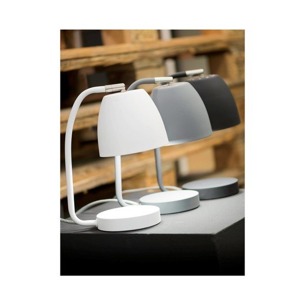 Melna galda lampa ar metāla abažūru (augstums 28 cm) Newport – it's about RoMi-image-2