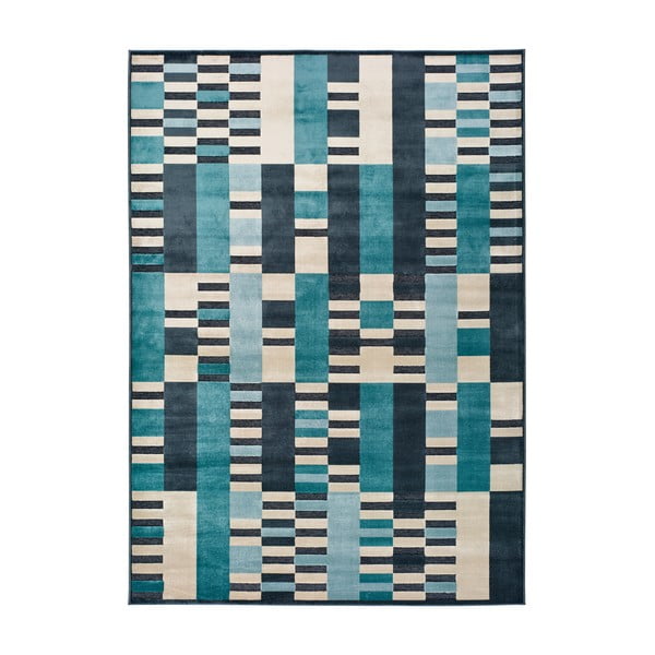 Zils paklājs Universal Farashe Stripes, 160 x 230 cm