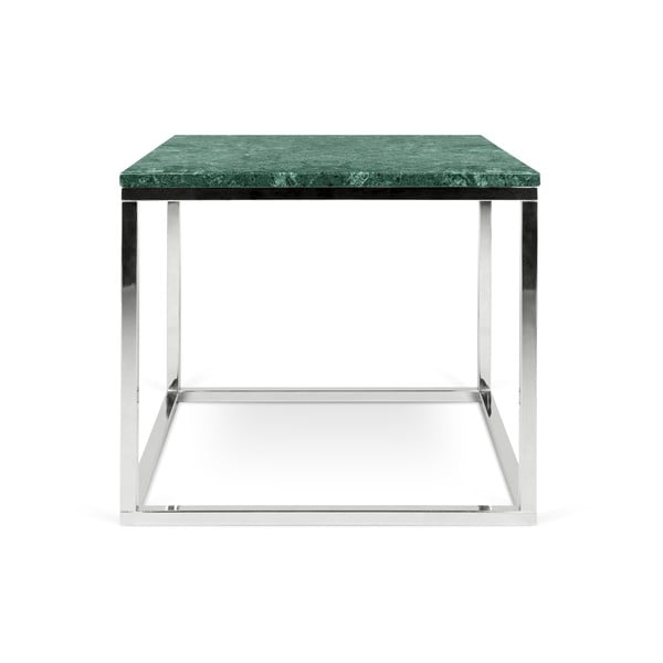 Zaļā marmora kafijas galdiņš TemaHome Prairie, 50 x 47 cm