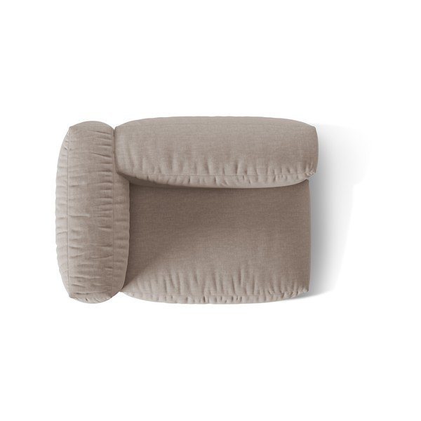 Bēša modulārā dīvāna daļa (ar kreiso stūri) Martina – Micadoni Home-image-3