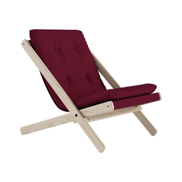 Saliekamais krēsls Karup Design Boogie Raw/Bordeaux