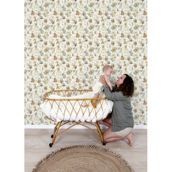 Bērnu tapetes 10 m x 50 cm Forest Friends – Lilipinso-image-3