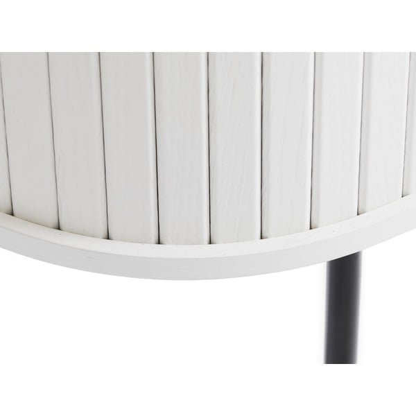 Balts TV galdiņš 120x56x40 cm Nola – Unique Furniture-image-1