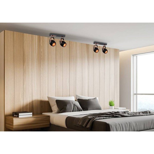 Melna griestu lampa 18x30 cm Anica – Candellux Lighting-image-1