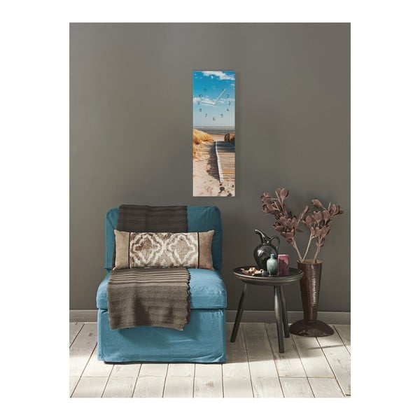 Sienas pulkstenis Styler Glassclock Sunny, 20 x 60 cm-image-1