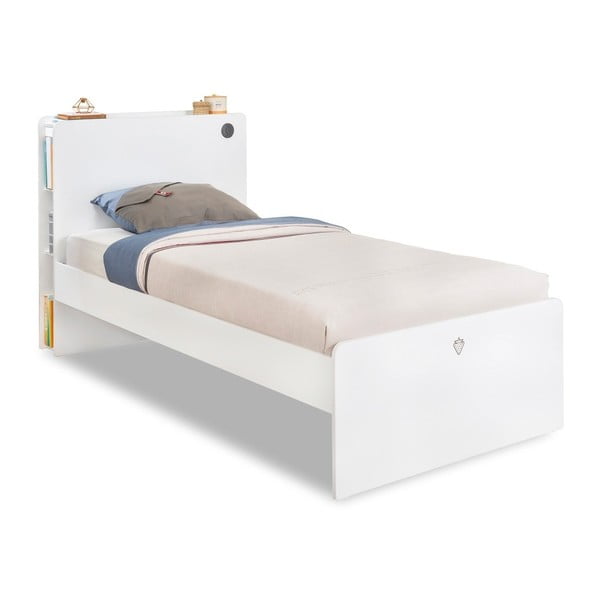 Balta vienvietīga gulta 120x200 cm – Kalune Design