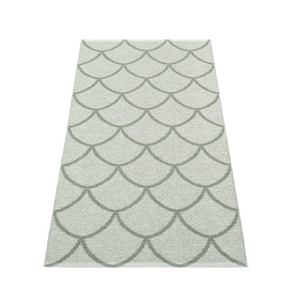 Zaļš iekštelpu un āra celiņa paklājs 70x150 cm Kotte Army Sage – Pappelina-image-2