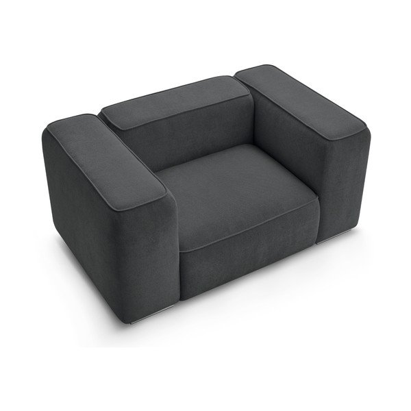 Tumši pelēks atpūtas krēsls Zephyr – Bobochic Paris-image-4