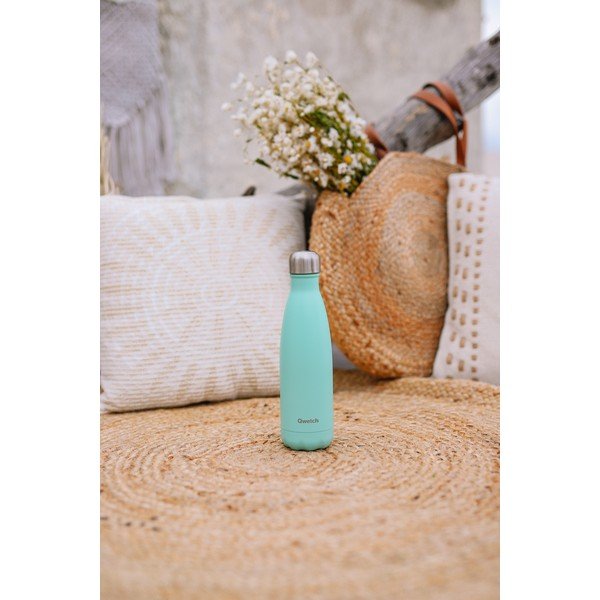 Nerūsējošā tērauda ceļojumu pudele 500 ml Pastel – Qwetch-image-1