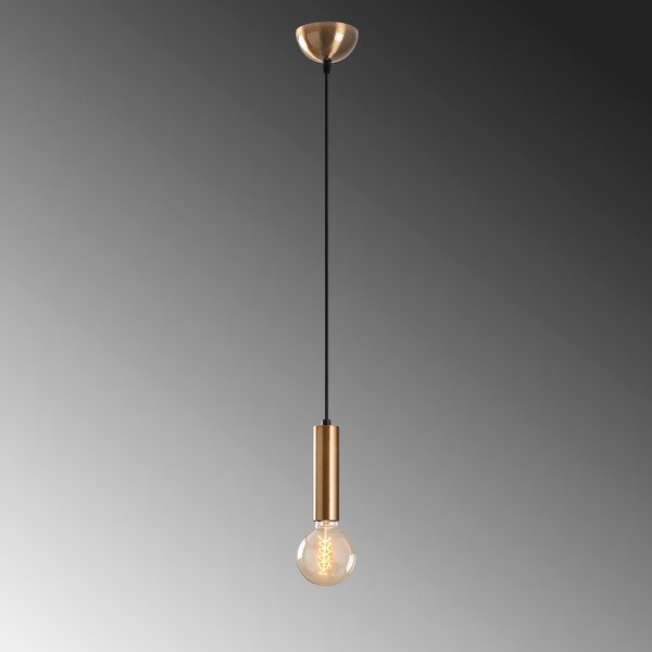 Zelta krāsas piekaramā lampa ø 4 cm Tempo – Opviq lights-image-4