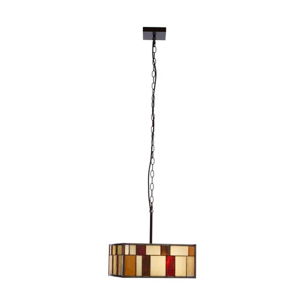 Metāla piekaramā lampa ar stikla abažūru Waldorf – Premier Housewares