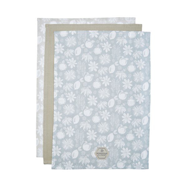 Kokvilnas dvieļi (3 gab.) 45x65 cm Homestead – Cooksmart ®-image-1