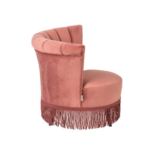 Rozā krēsls Dutchbone Flarir-image-3