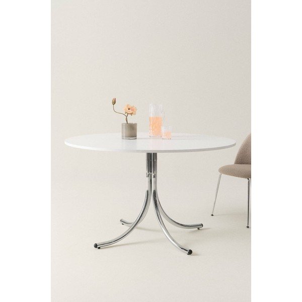 Metāla apaļš ēdamgalds ø 130 cm Chipley – Jotex-image-1